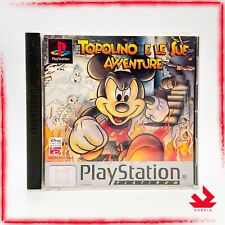 TOPOLINO E LE SUE AVVENTURE - ITALIANO – PLATINUM – SONY PS1 PLAYSTATION 1 PAL