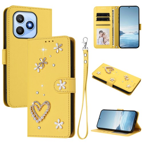 Diamond love wallet case for - case,