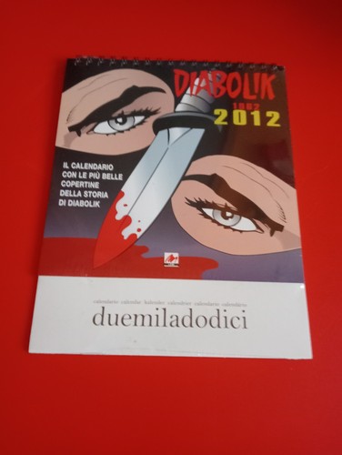 Diabolik kalendario 2012 - diabolik,