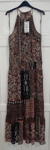 Abito midi zara stampa - zara,