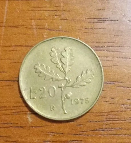 Moneta lire 1975 - moneta,
