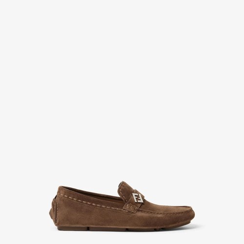 Fendi suede drivers please - ff, drivers(please
