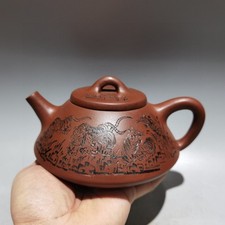 Vecchia teiera Yixing Zisha