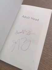 Adult Head poetry book Signed