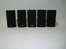 Bose set 5x altoparlanti doppio cubo nero/ottimo/acoutimass/lifestyle 5.1