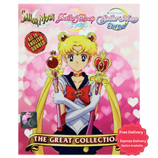 DVD Sailor Moon Complete Collection Box Set (1-239 Episodes + 5 Movies) Eng Dub