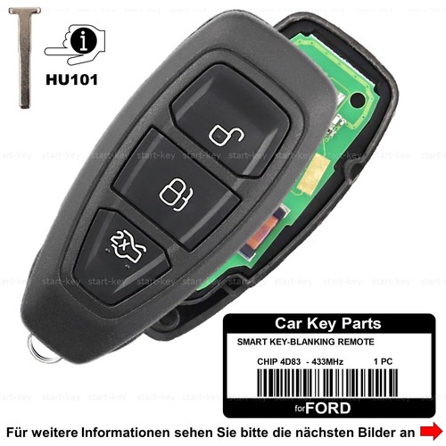 Chiave keyless per ford - chiave, go