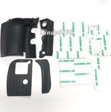Un set di 4 pezzi per Nikon D800 D800E impugnatura corpo inferiore lato copertura gomma parte