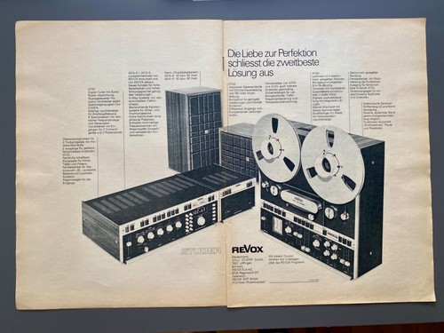 Revox amore alla perfezione - revox,
