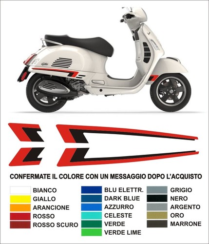 Fregi laterali vespa gts kit - gts,