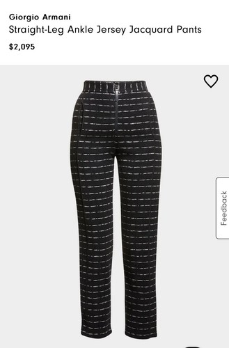 Pantaloni jacquard jersey - pantaloni,