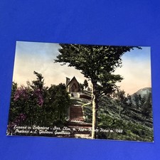 LIZZANO IN BELVEDERE STAZ. CLIM MONTE PIZZO ORATORIO CARTOLINA SOUVENIR