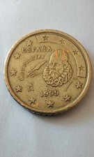 Moneta da 50 centesimi di euro