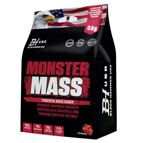 Mass gainer 8kg - mass, –