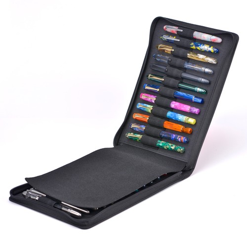 Custodia stilografica nera - , 24