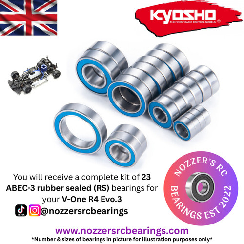 Kit cuscinetti completo kyosho - cuscinetti,