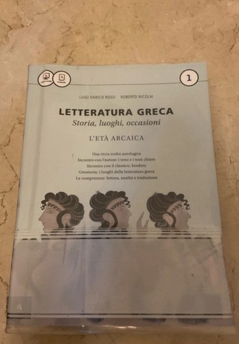 Letteratura greca vol - letteratura, vol.1