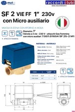 MUT MECCANICA SF VALVOLA DI