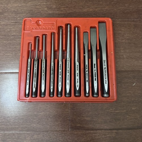 Snap 10pc punch and - on, chisel