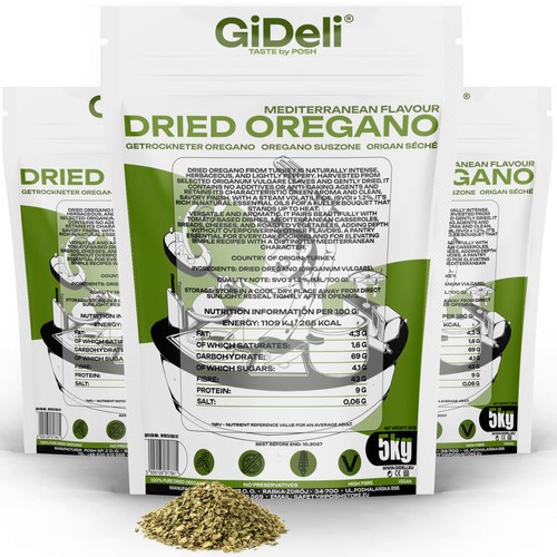 Origano foglie essiccate - origano,