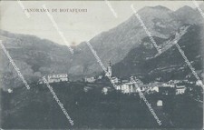 bs300 cartolina panorama di rotafuori provincia di bergamo   lombardia