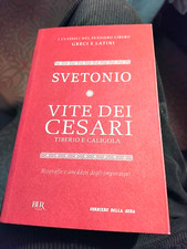 SVETONIO - VITE DEI CESARI , TESTI GRECI LATINI A FRONTE , BUR