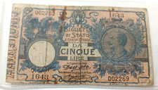 Banconota lire ottobre - 5,