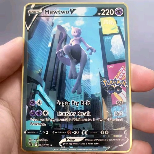 Pokemon card mewtwo 072 078 - mewtwo, v