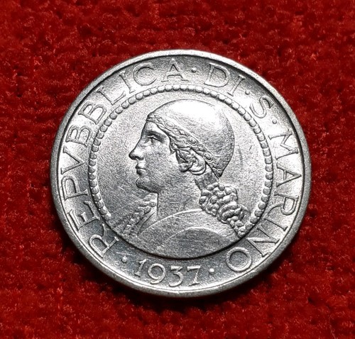 San marino lire 1937 - lire,