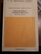 psichiatria territoriale mosher burti Feltrinelli 1991 prima edizione 