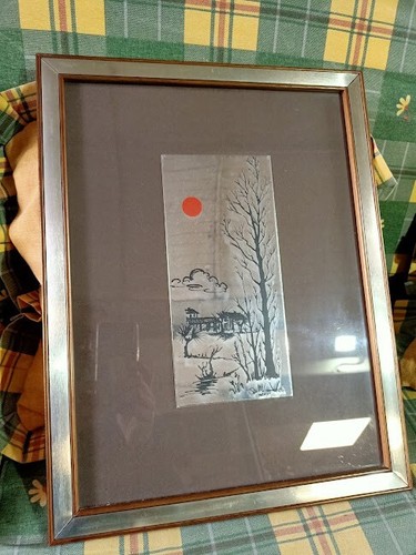 Quadro lastra anni 70 - anni,