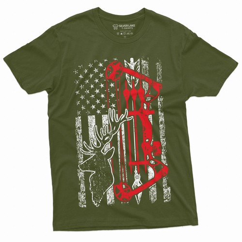 Shirt uomo caccia balestra - t-shirt,