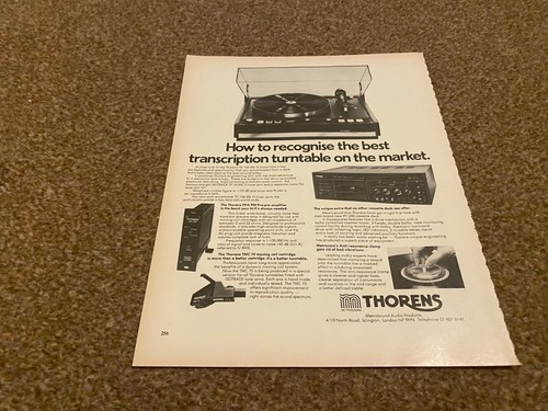 Hifib1 advert 11x8 thorens - hifib1,