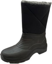 DOPOSCI uomo donna unisex imbottiti impermeabili stivali neve caldi gomma