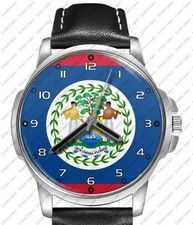 Belize Bandiera Unico Stile Orologio da Polso