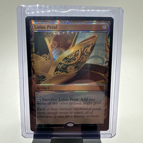 Mtg lotus petal masterpiece - mtg,