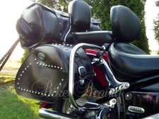 Yamaha Dragstar XVS 650 A V-Star XVS650 Post. Crash Barre Resistente Protezioni