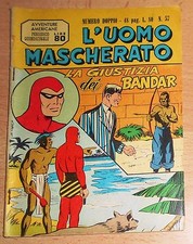 ED.NERBINI  SERIE  L'UOMO MASCHERATO  N° 57  1961  NUMERO DOPPIO  ORIGINALE !!!!