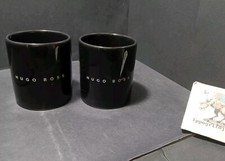 N. 2 Mug Tazze Hugo Boss nere originali collezione
