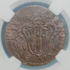 BENEDETTO XIV 1/2 BAIOCCO A-IX