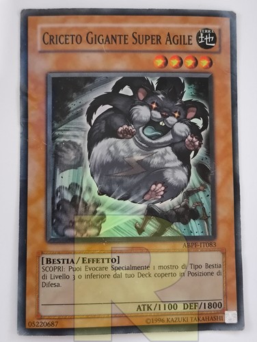 Criceto gigante super agile - gigante,