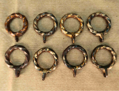 Anelli per tende - anelli, ghisa