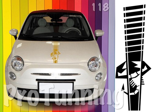 Fiat 500 abarth striscia - 500,