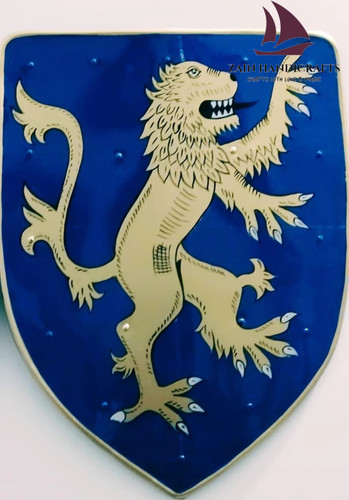 Zain stemma vintage blu - stemma, oro
