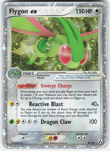 Pokemon flygon 92 - flygon, ex