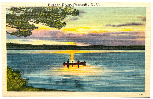 Canoa sul fiume - canoa,