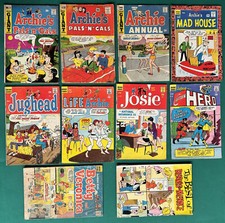 10 ARCHIE SERIES Giant 24 32 71 Mad House Jughead Josie Hero Life Betty Veronica