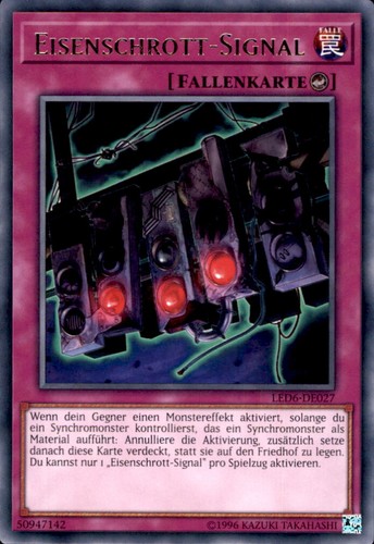 Yugioh led6 de027 segnale - yugioh,