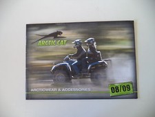 CATALOGO DEPLIANT BROCHURE - QUAD ARCTIC CAT 2008/2009 ARCTICWEAR & ACCESSORIES