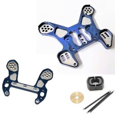 PIASTRE SUPPORTO IN ERAGL MUGEN MBX5 KIT FRIZIONE MODELLISMO OT UR21 UR22 FR52